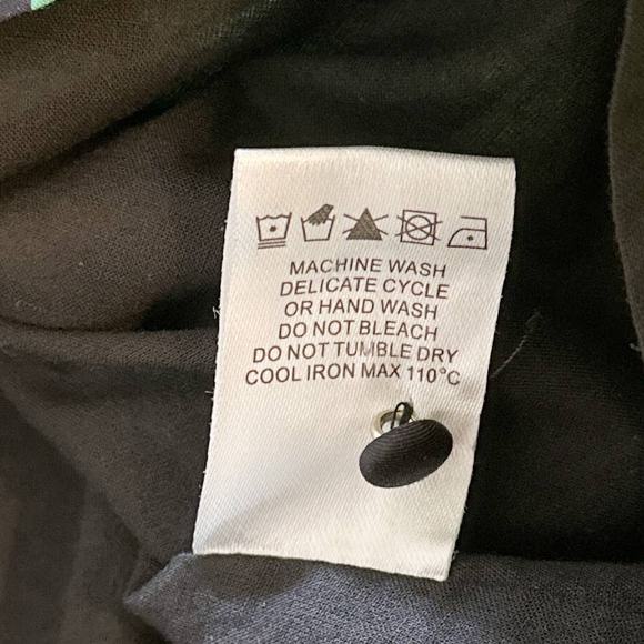 Crosby Isla Colorful Ruffle Short Sleeve V Neck Dress Exotic Tropics Print XS - Picture 13 of 14